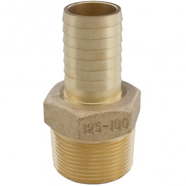 148110 Brass Male Adapter/ Reducer 1-1/4” x 1” image